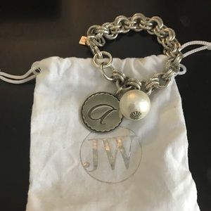 John Wind “A” Cotton Ball bracelet
